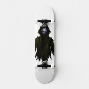 Skateboard Créature Monstre Sombre Art Gothique Horreur Sombr