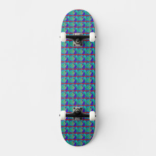 Skateboard Créez vos propres tons brésiliens de bleu coloré