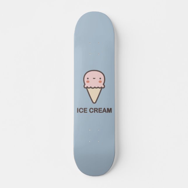 Skateboard Crème de glace (Devant)