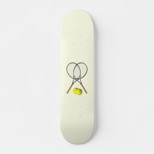 Skateboard Crème double de tennis