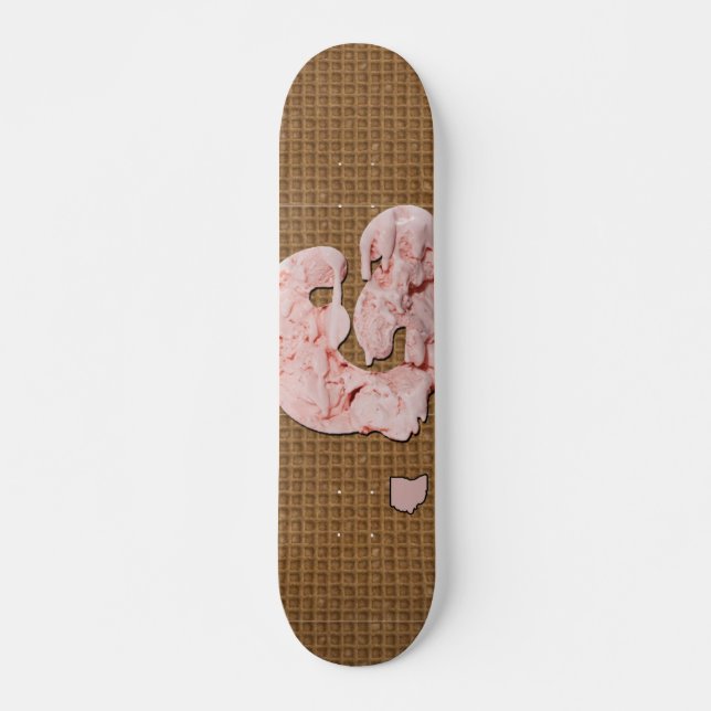 Skateboard Crème glacée (Devant)