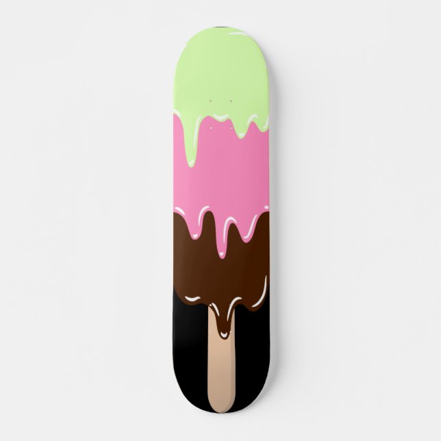 Skateboard Crème glacée (Devant)