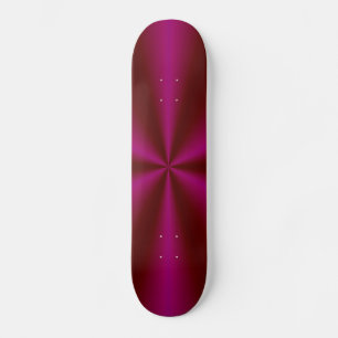 Skateboard Crimson rose rouge arc-en-ciel