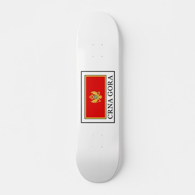 Skateboard Crna Gora (Devant)