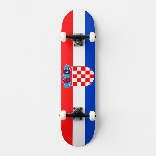 Skateboard Croatie (Recto)