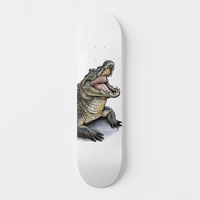 Skateboard Crocodile (Recto)