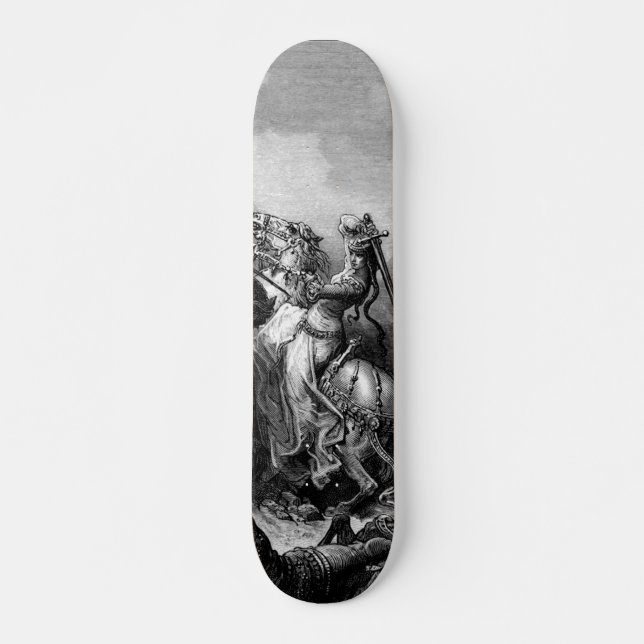 Skateboard croisade de guerre (Devant)