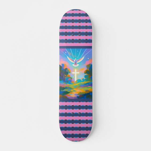 Skateboard Croix (Devant)