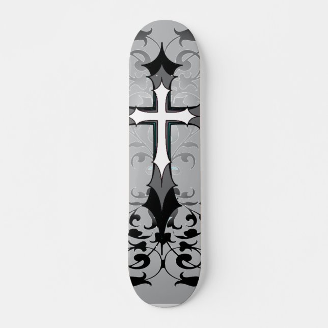 Skateboard Croix de Goth (Devant)
