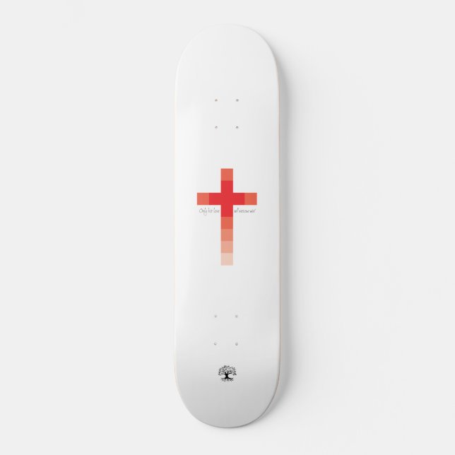 Skateboard Croix-Rouge (Recto)