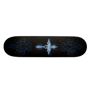Skateboard Croix tribale