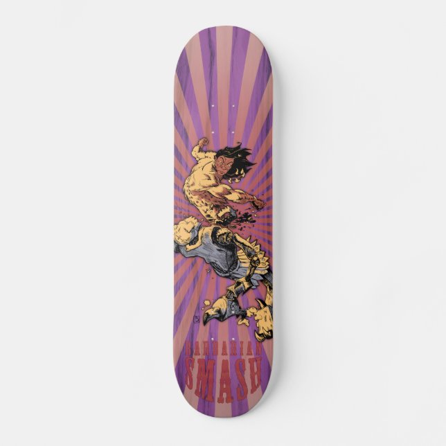 Skateboard Crom le Gnarbarian (Recto)