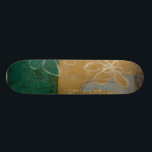 Skateboard Croquis floral avec Fleur sauvage et Plante<br><div class="desc">Beaucoup de choses se passent dans ce tableau de Jennifer Goldberger. Un croquis fleuri occupe le devant de la scène, et de petits arbres font partie de l'arrière - plan. Les fans d'Eugene Delacroix et d'Edward Hopper voudront peut-être acheter cette pièce !</div>