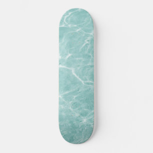 Skateboard Crystal Clear Turquoise Ocean Dream #2 #wall
