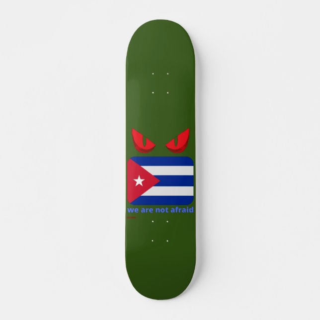 skateboard "CUBA" (Devant)