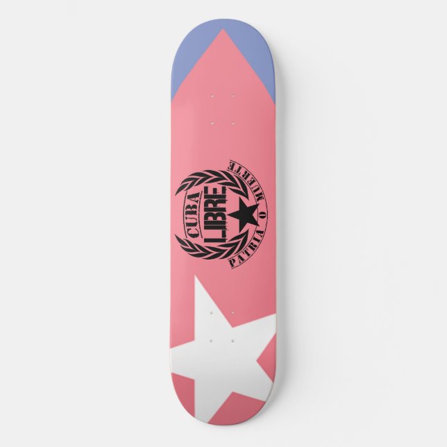 Skateboard Cuba Libre Motto Laurels (Recto)