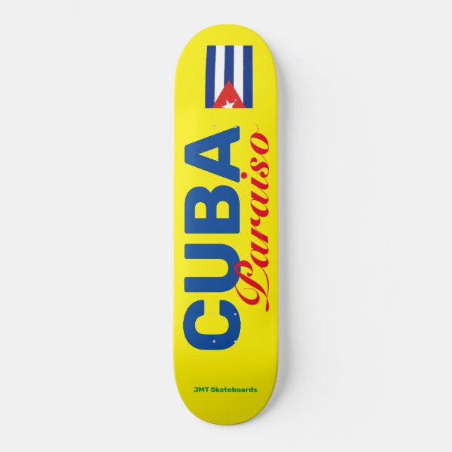 SKATEBOARD CUBA -PLANCHES À ROULETTES / JMT (Recto)