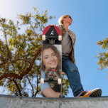 Skateboard Custom Photo Monogram Personalize<br><div class="desc">Custom Photo Monogram Personalize Skateboard is great for anyone who loves their skateboard. It has a modern design that you can personalize with your photo and initial. You can also give the special people in your life a gift with their photo or image. Personalize it.</div>