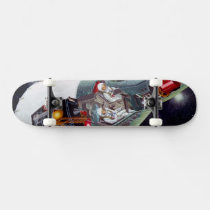 Skateboard Cutaway Un Appareil Spacecraft Gemini À Deux Perso