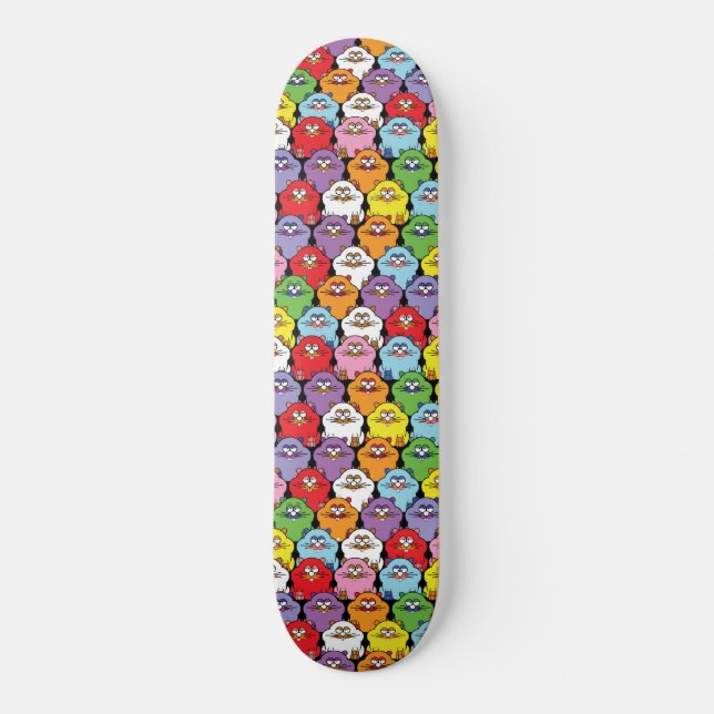 Skateboard Cute Hamsters,   (Recto)