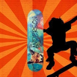 Skateboard Cute personnalisable BLUE FOX<br><div class="desc">Skateboard Personalized BLUE FOX Le patinage consiste à s'amuser,  et il y a quelque chose pour tout le monde dans notre gamme de skateboard. Un skateboard fabuleux garanti pour lever le sourire ! . . Amusez-vous avec votre message personnel - patiner dans les rues et skatepark,  ou la croisière.</div>