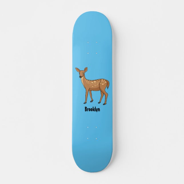 Skateboard Cute spotted of er cartoon (Devant)