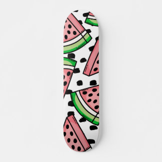 Skateboard Cute Watermelon Pattern