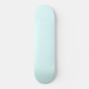 Skateboard cyan clair couleur
