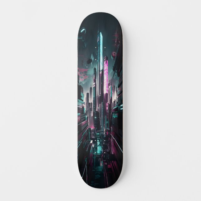 Skateboard Cyber City Vibes Edition 2 (Recto)