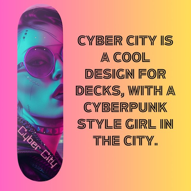 Skateboard Cyber Ville (Créateur téléchargé)