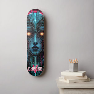 Skateboard Cyborg Circuitry fantôme