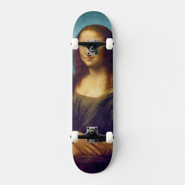 Skateboard Da Vinci: Mona Lisa (Recto)