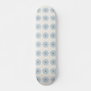 Skateboard Daisy bleu clair