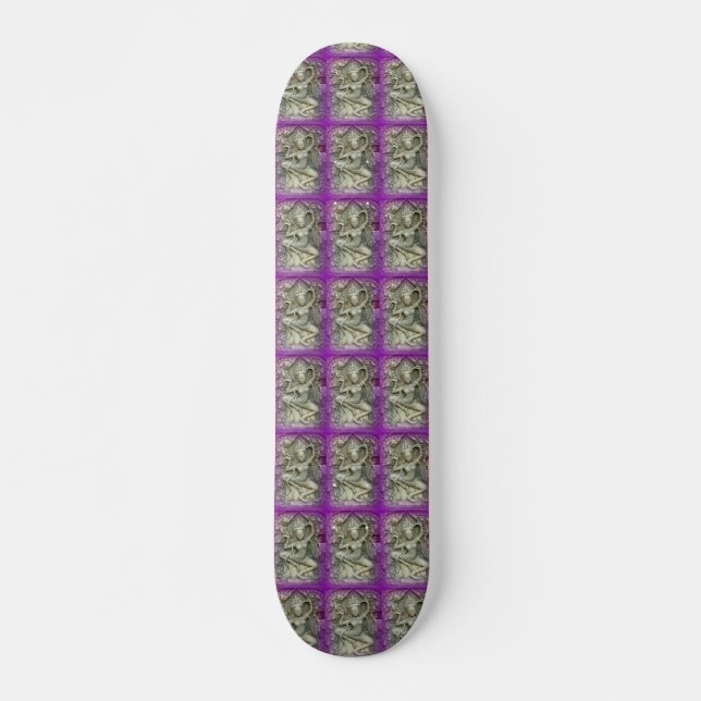 Skateboard dakinis violet danser Thunder_Cove (Devant)