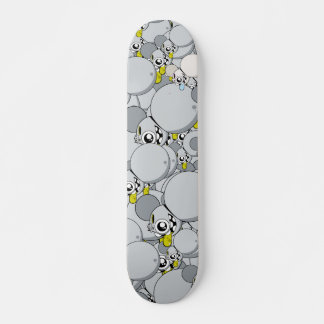 Skateboard Dalek "Old School" Gris