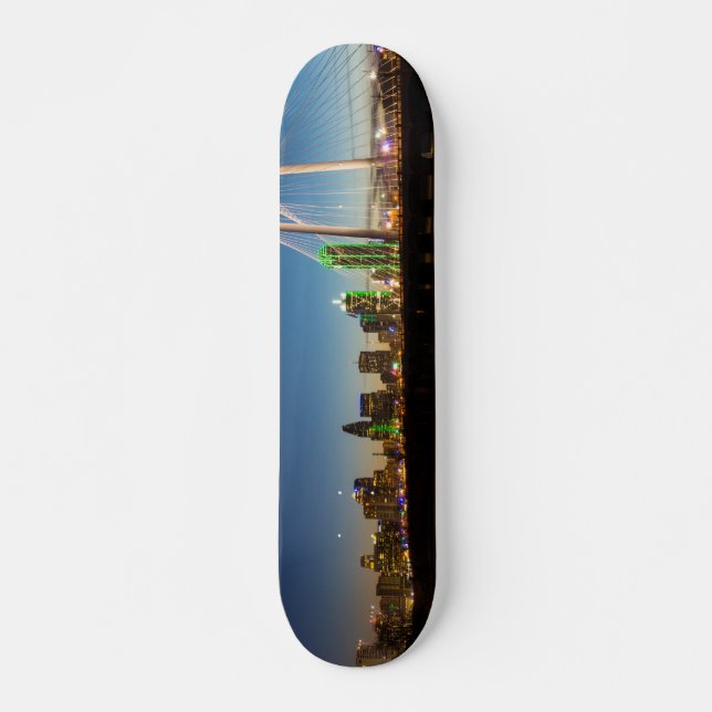 Skateboard Dallas Skyline Dawn (Devant)