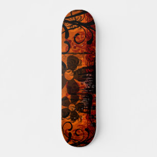 Skateboard Damas Grungé - Avec Fleurs
