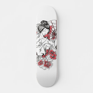 Skateboard dame japonaise