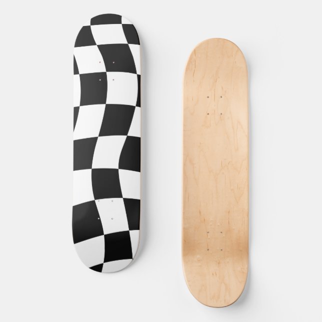 Skateboard Damier (Recto)