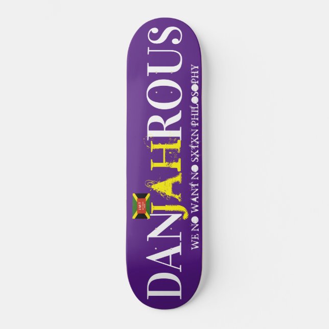 Skateboard DANJAH ROUS Skate (Recto)