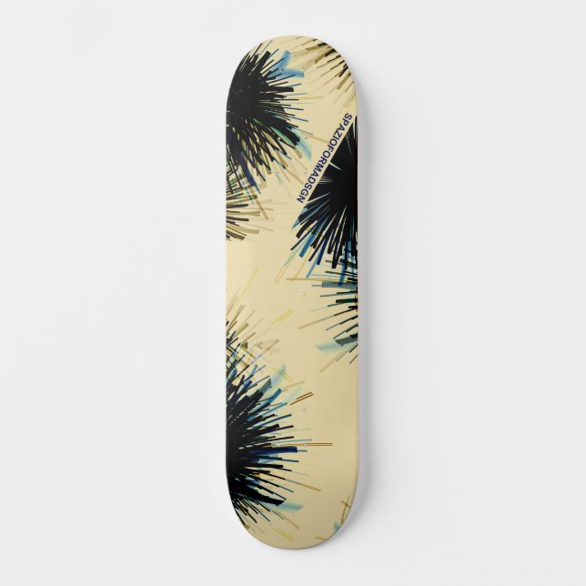 Skateboard Dans la nuance de couleur Beige (Recto)