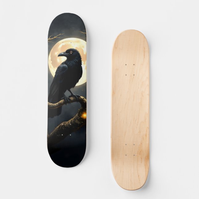 Skateboard Dans les ténèbres de la nuit” – Le messager silenc (Recto)