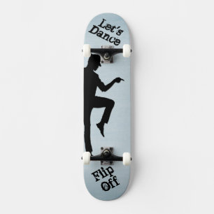Skateboard Danse - Retourner le texte personnalisé Motonwalk