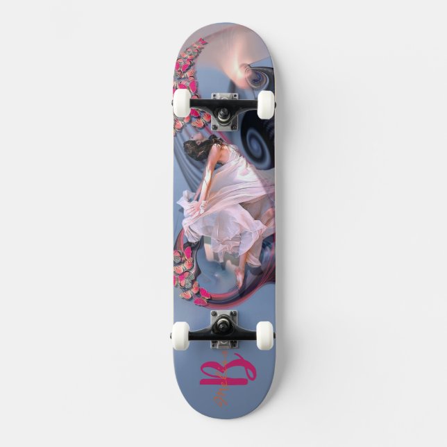 Skateboard Danseur papillon (Recto)