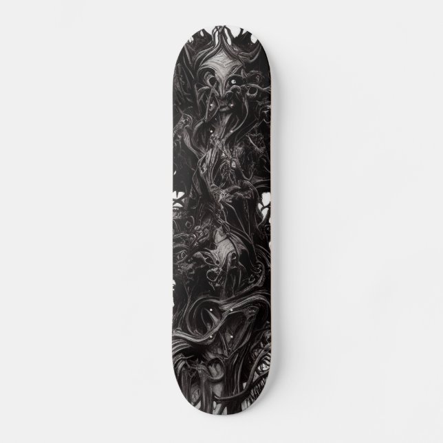 Skateboard Dark Gothic Art Dark Vile Biomatter Sketchbad Note (Recto)