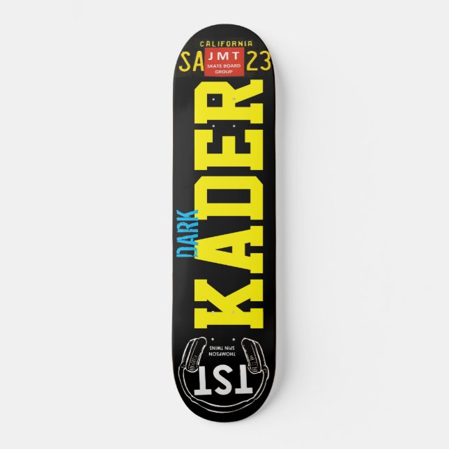 Skateboard DARK KADER (Recto)
