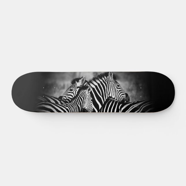 Skateboard Dazzle de Zebra (Horz)