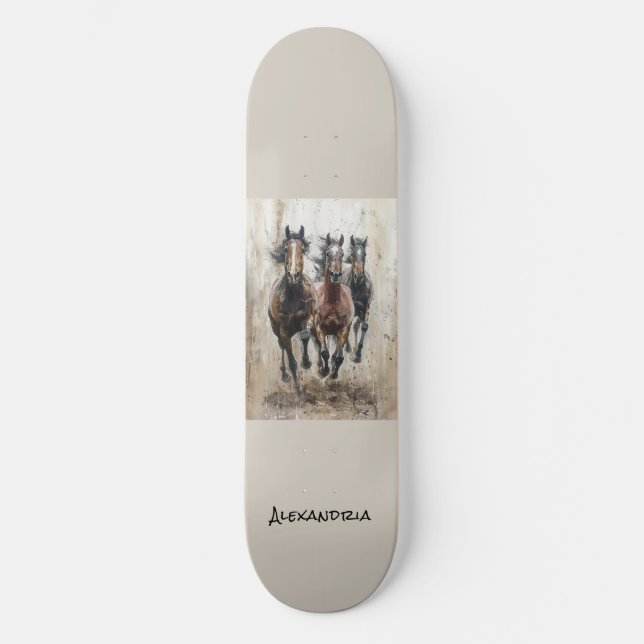 Skateboard de conception unique personnalisée pour (Recto)