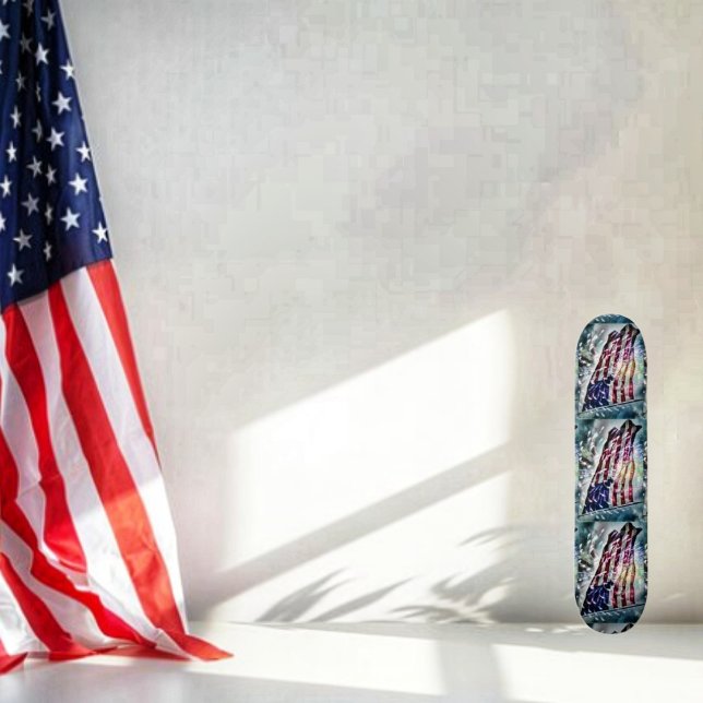 Skateboard de Firework (Bring along your Fireworks Backdrop Skateboard, and get some summer skating in!)