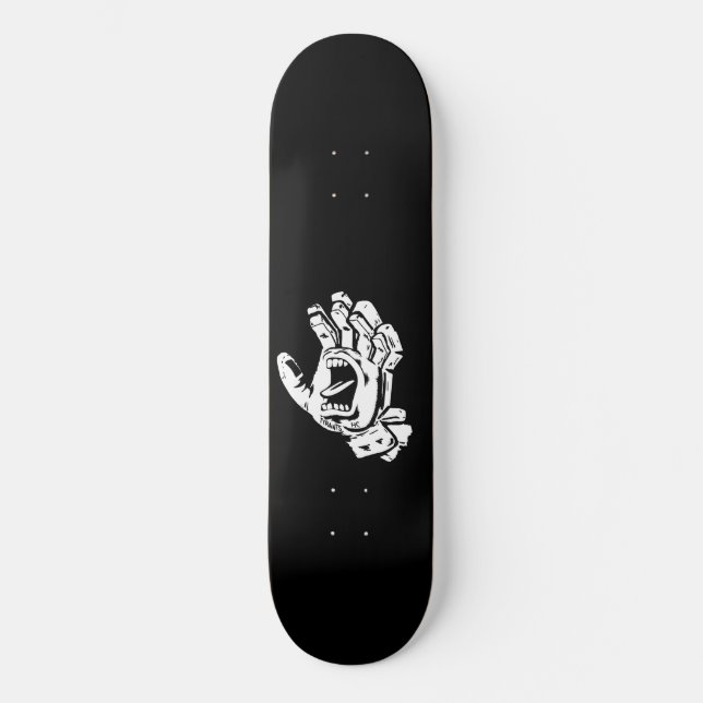 skateboard de gant hurlant (Recto)